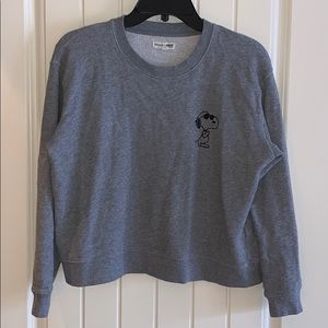 Madewell x Peanuts crew neck sweatshirt